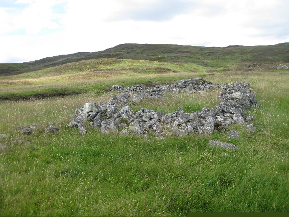 Enclosure house on western site of Riechappel